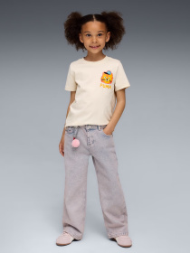 Футболка PUMA MOODY CAT GRAPHIC TEE KIDS модель 63220587 Фото