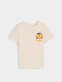 Футболка PUMA MOODY CAT GRAPHIC TEE KIDS модель 63220587 Фото