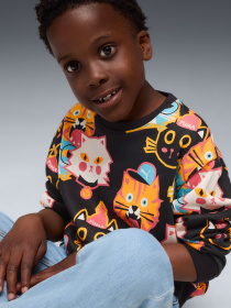 Лонгслів PUMA Moody Cat Crew Kids модель 63220701 Фото