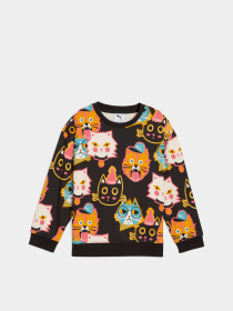 Лонгслів PUMA MOODY CAT CREW KIDS модель 63220701 Лонгслів PUMA MOODY CAT CREW KIDS модель 63220701 Фото