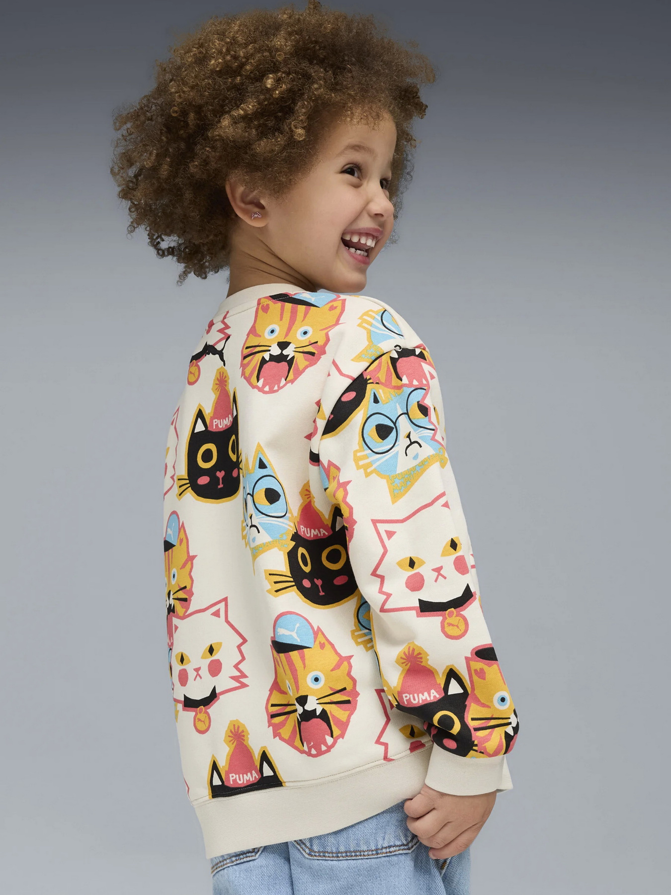 Лонгслів PUMA Moody Cat Crew Kids модель 63220787 Фото
