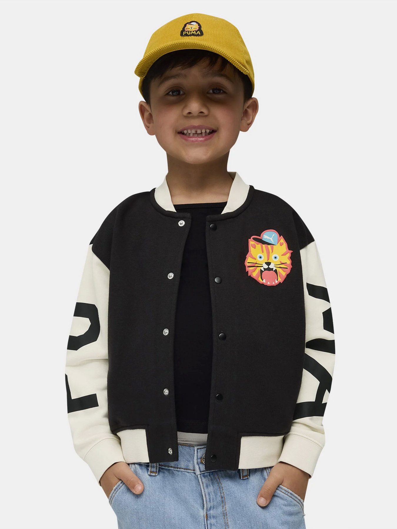 Куртки и дубленки PUMA MOODY CAT BOMBER KIDS модель 63220801 Фото
