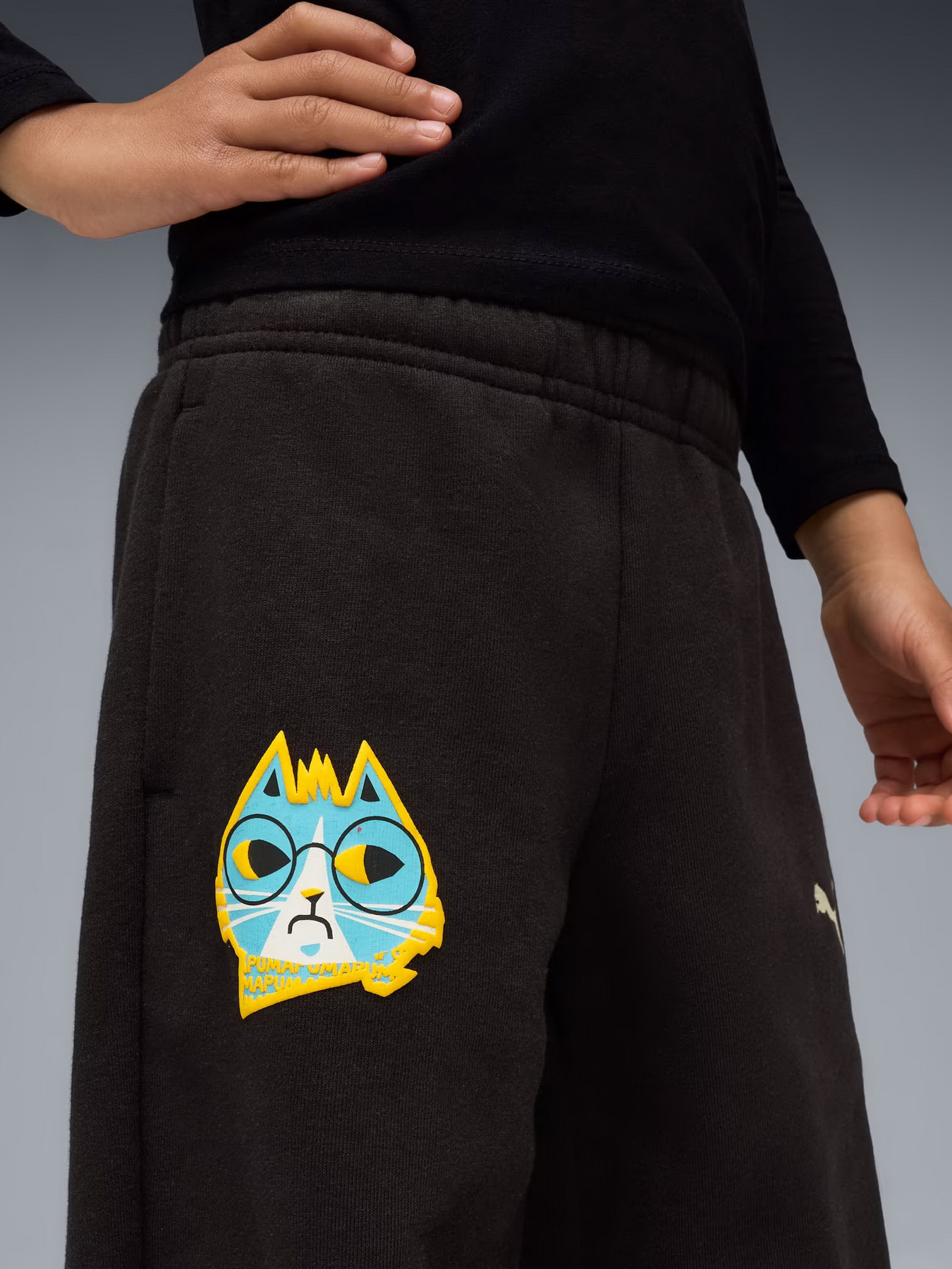 Спортивні штани PUMA MOODY CAT SWEATPANTS KIDS модель 63220901 Фото