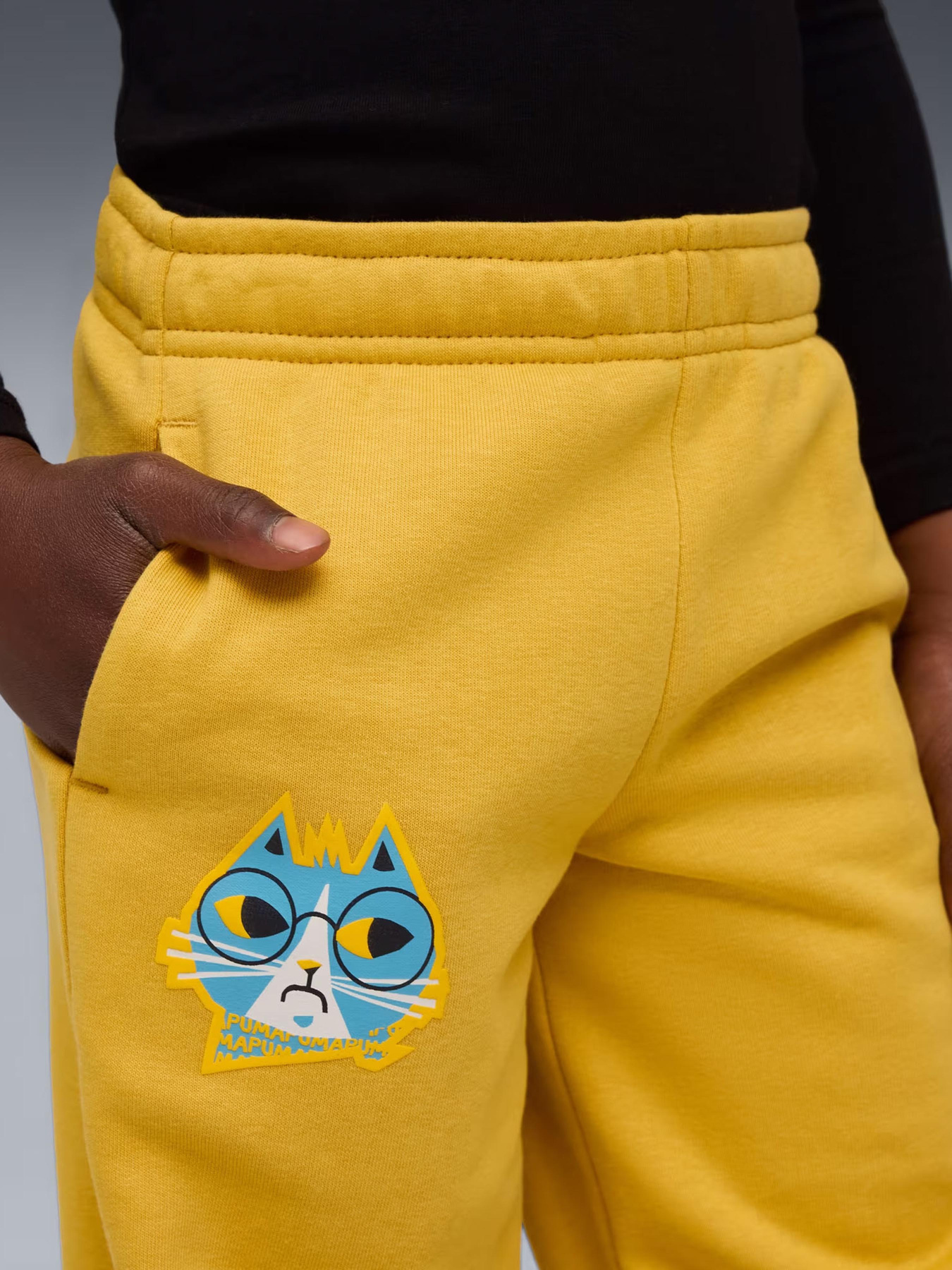 Штаны спортивные PUMA Moody Cat Sweatpants Kids модель 63220962 Фото