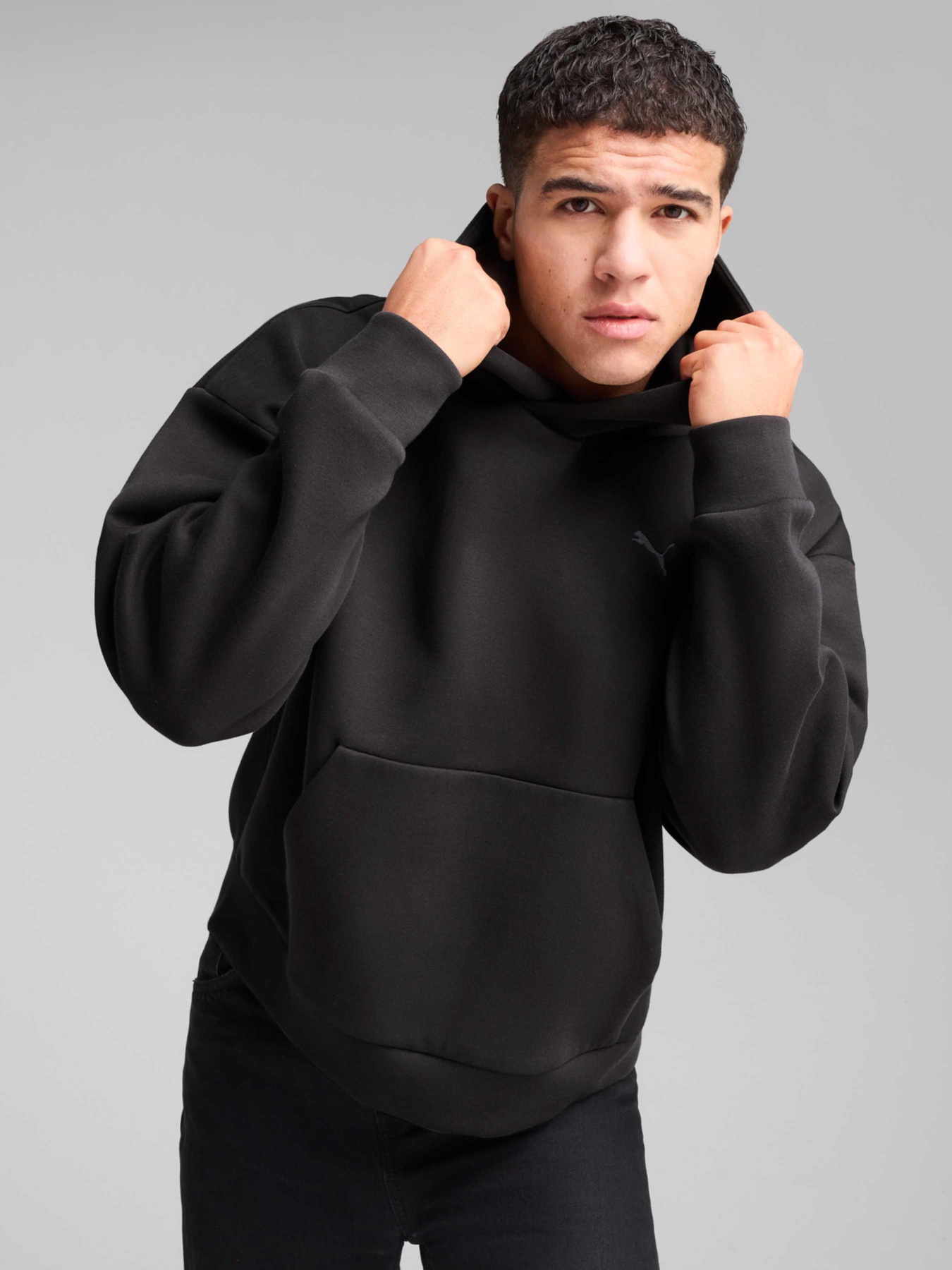 Худі PUMA WARDROBE ESS Boxy Hoodie DK модель 63206501 Фото