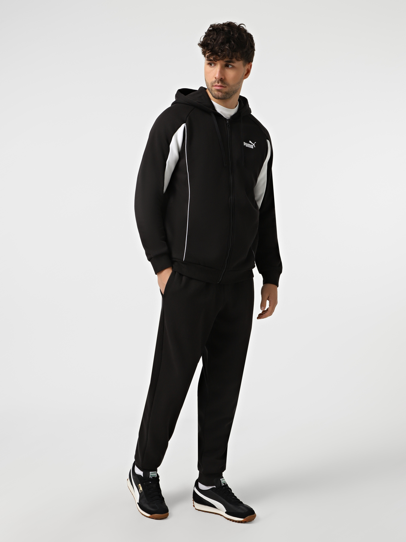 Спортивный костюм PUMA SPORT FZ BLACK модель 68817701 Спортивный костюм PUMA SPORT FZ BLACK модель 68817701 Фото