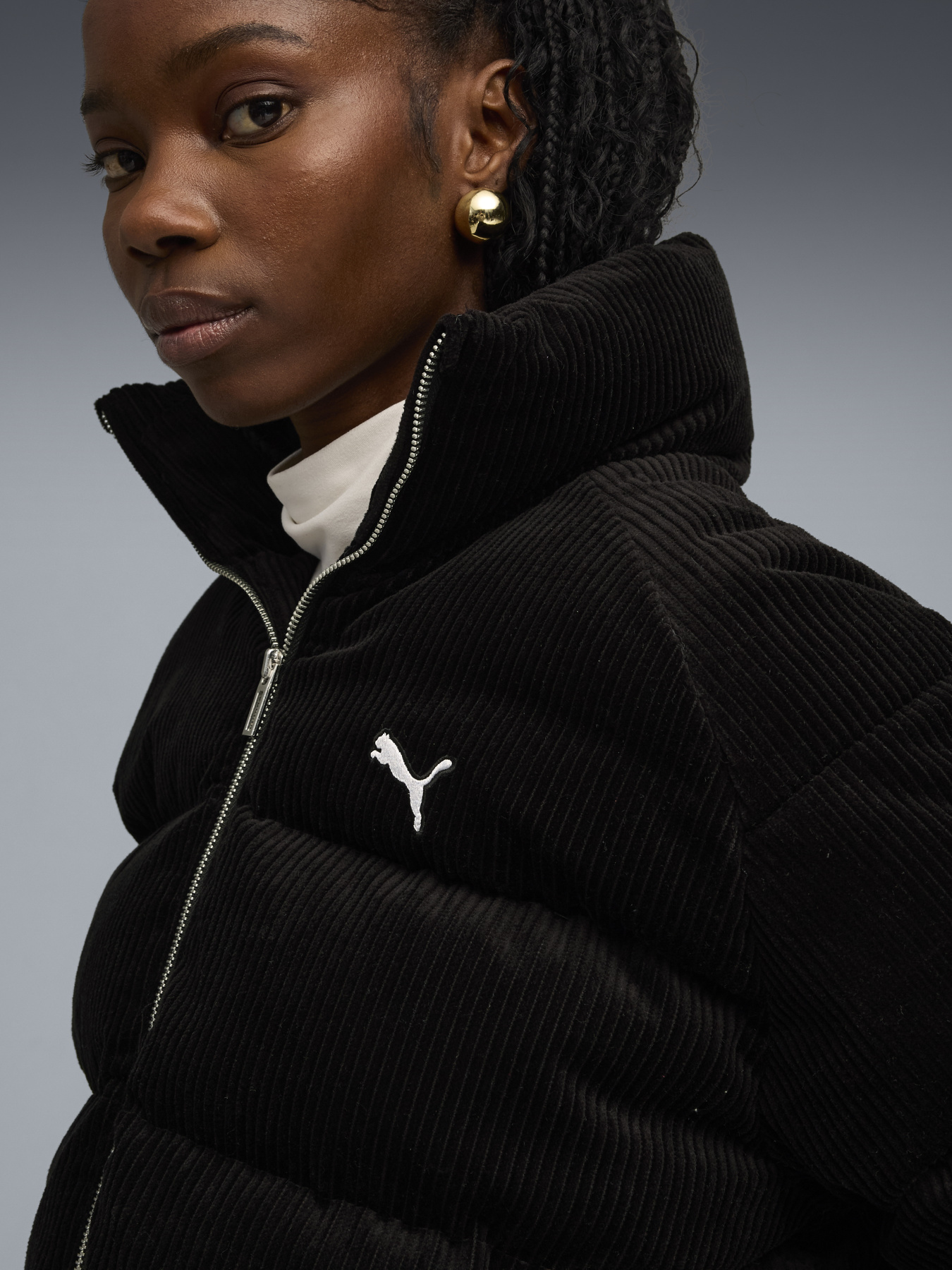 Зимова куртка PUMA CORDUROY PUFFER модель 63217101 Фото