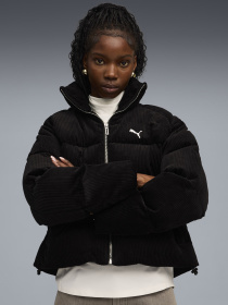 Куртки и дубленки PUMA CORDUROY PUFFER модель 63217101 Фото