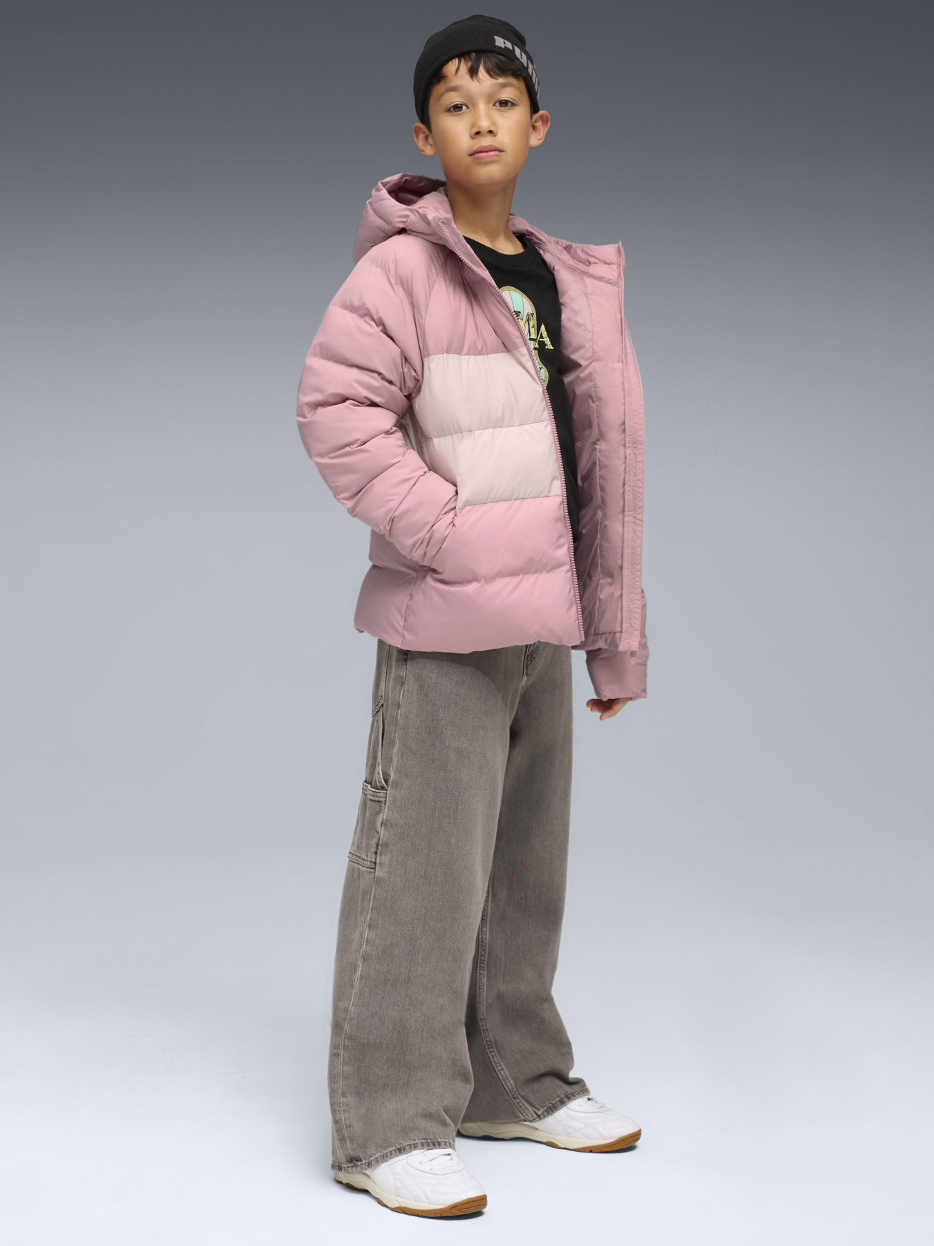 Зимняя куртка PUMA SYNTHETIC HOODED PUFFER модель 68840465 Фото