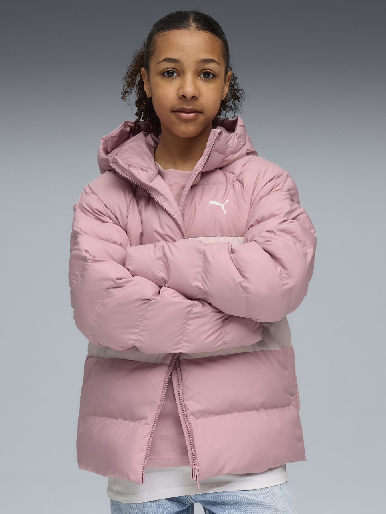 Зимова куртка PUMA SYNTHETIC HOODED PUFFER модель 68840465 Фото