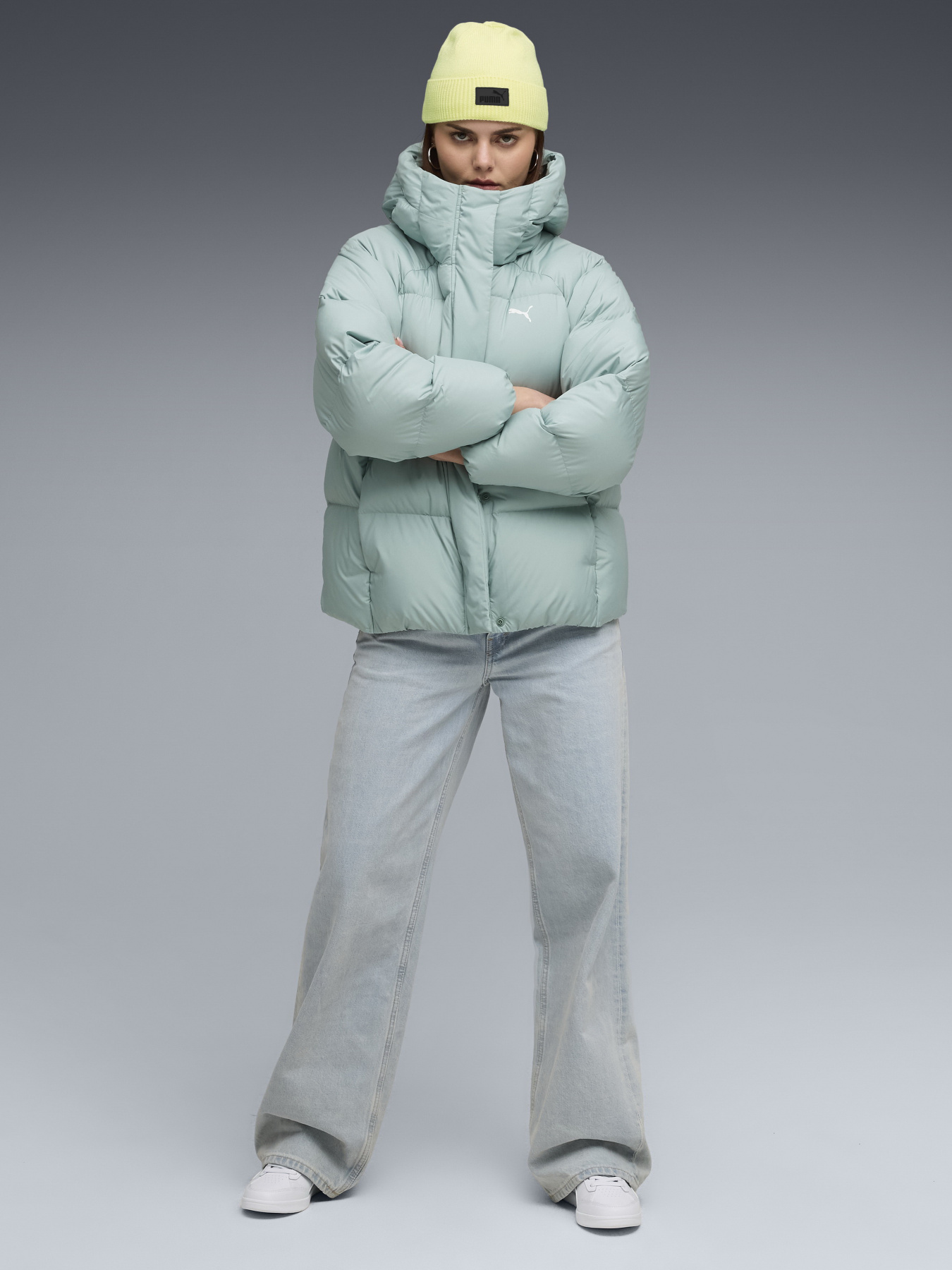 Зимова куртка PUMA HOODED DOWN модель 68839237 Фото