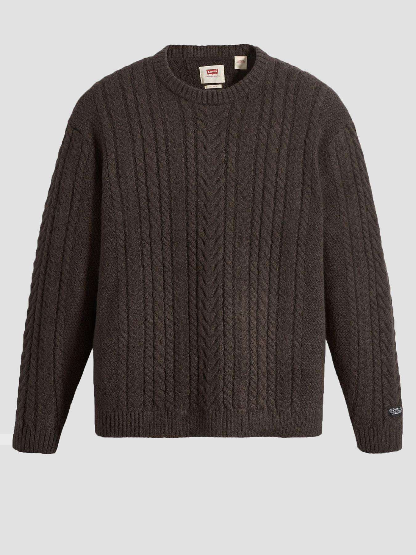 Мужской коричневый свитер LEVIS модель A0708;0015 Фото