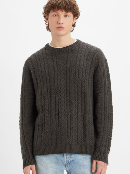 Мужской коричневый свитер LEVIS модель A0708;0015 Фото