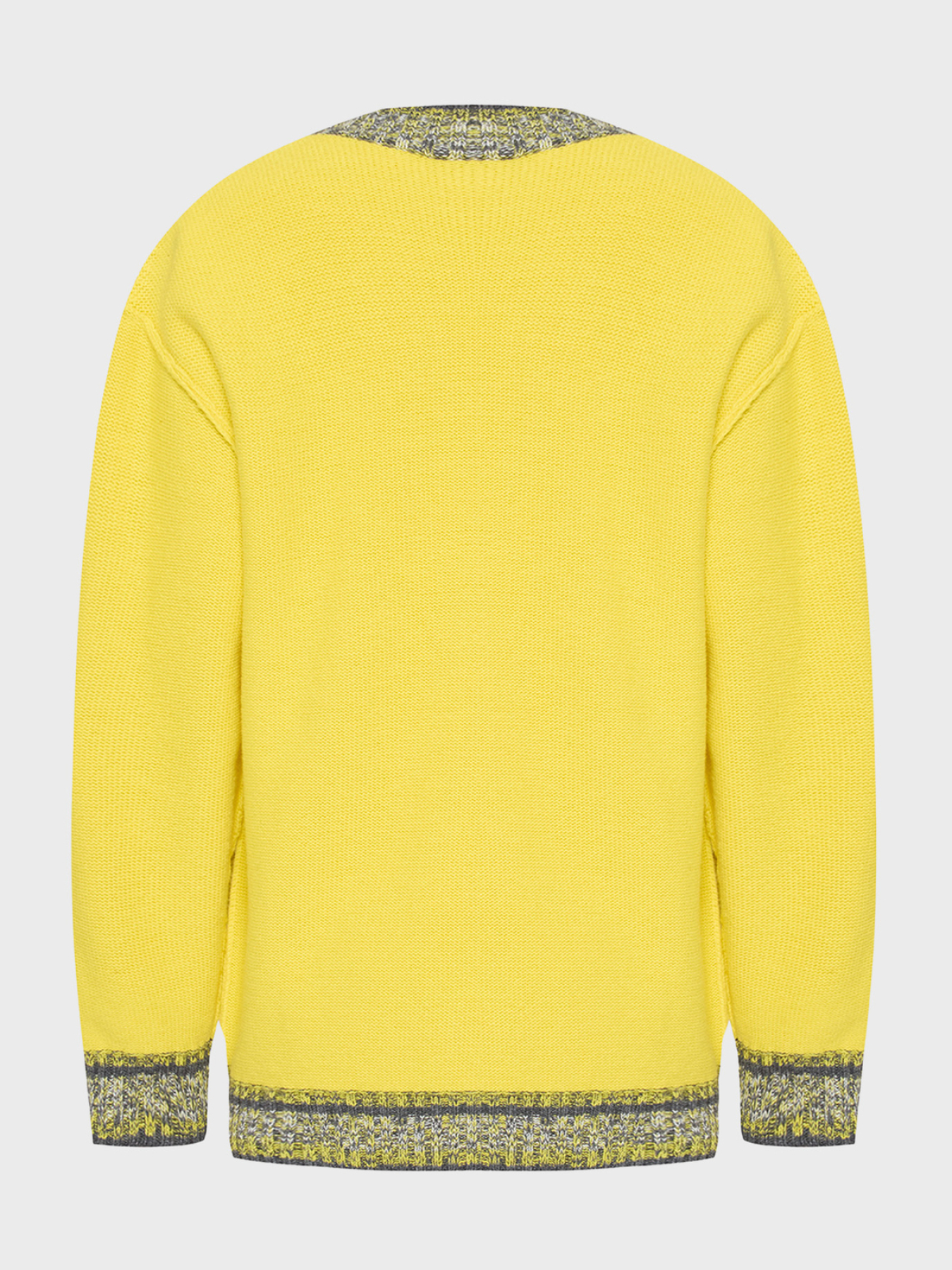 Женский желтый шерстяной кардиган Moschino модель A0926.8204;1027 Женский желтый шерстяной кардиган Moschino модель A0926.8204;1027 Фото