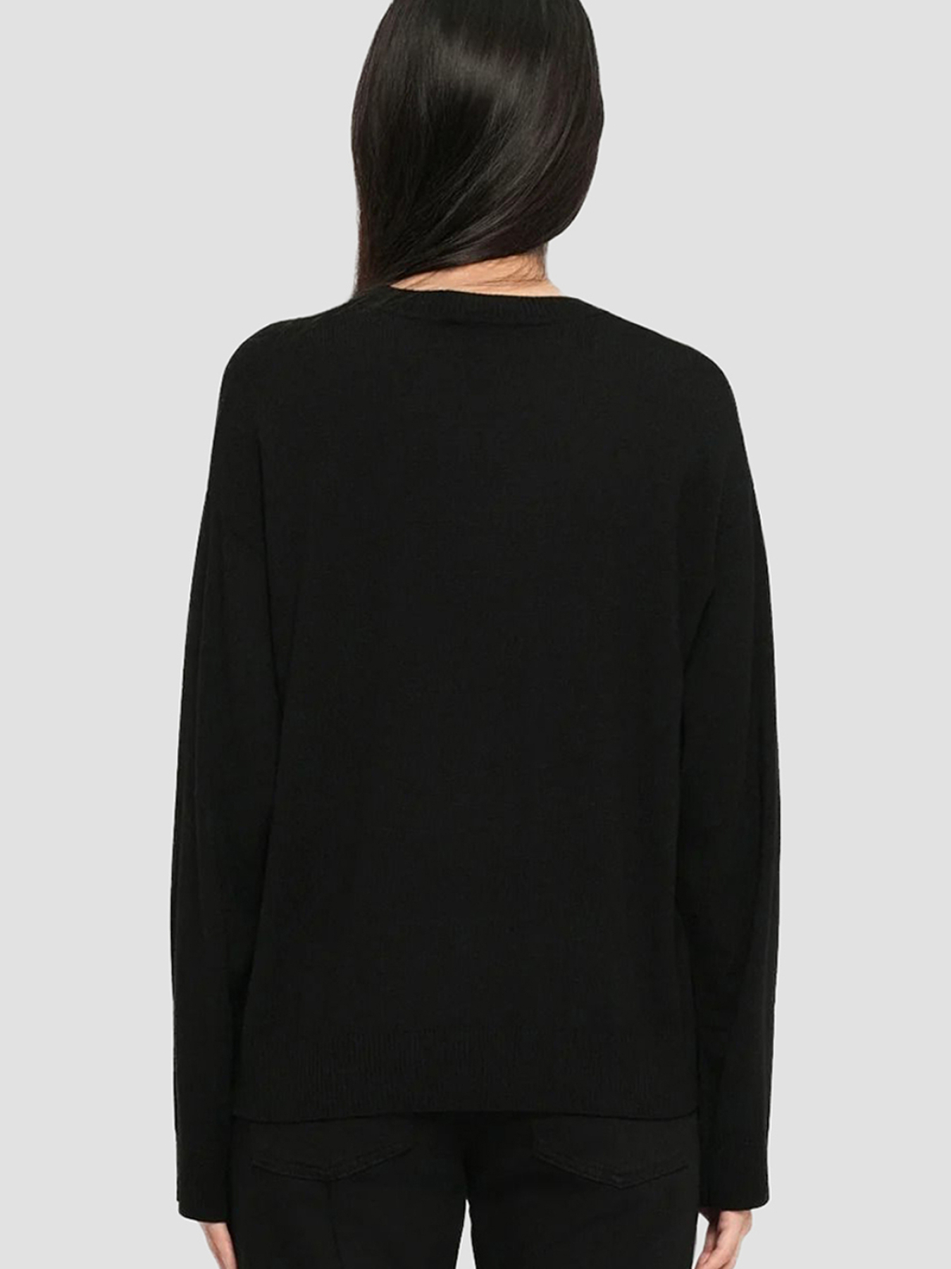 Жіночий чорний вовняний джемпер Moschino модель A0938.8212;4555 Фото