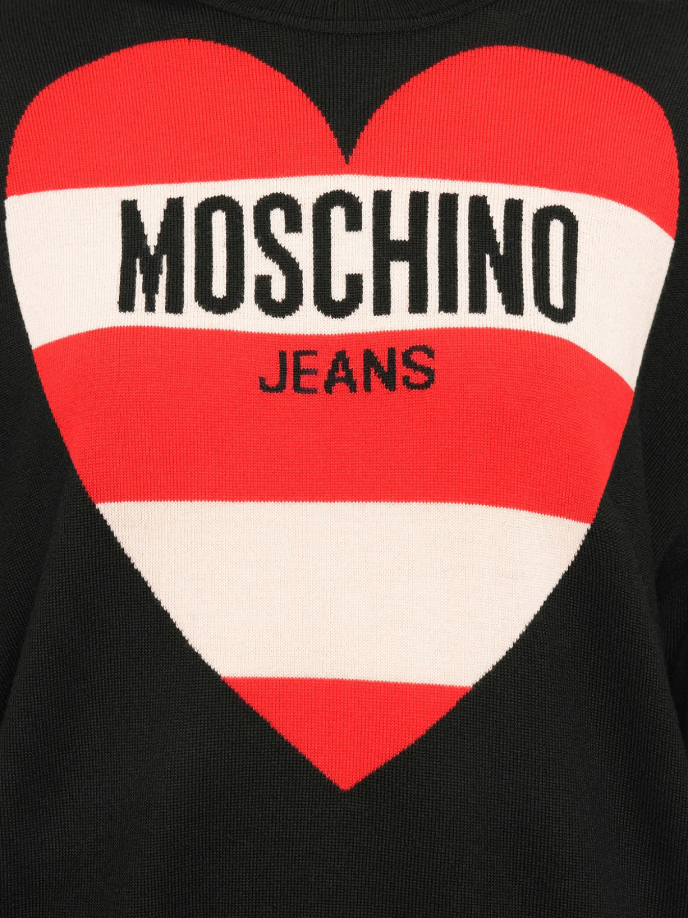 Жіночий чорний вовняний джемпер Moschino модель A0938.8212;4555 Фото