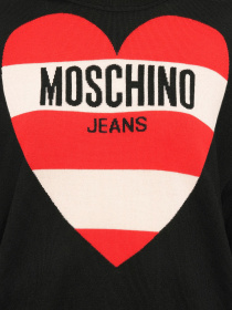 Жіночий чорний вовняний джемпер Moschino модель A0938.8212;4555 Фото