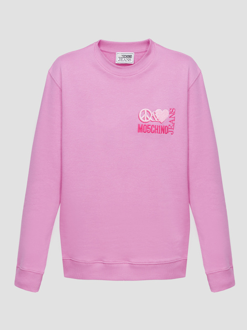 Женский сиреневый свитшот Moschino модель A1719.8757;1239 Фото