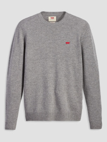 Мужской серый шерстяной джемпер LEVIS модель A4320;0000 Фото