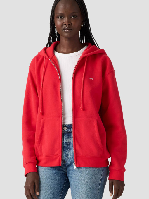 Жіноча червона кофта на блискавці LEVIS модель A5945;0034 Фото