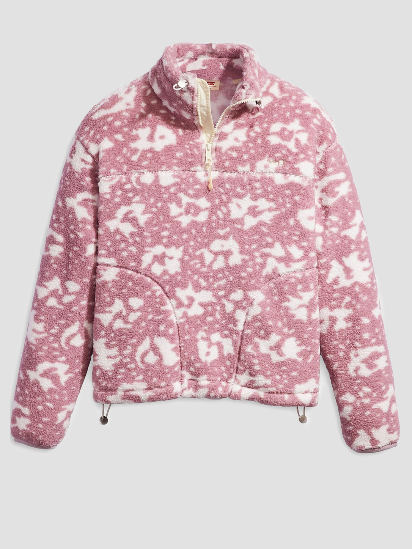 Жіноча рожева спортивна кофта з візерунком LEVIS модель A7893;0000 Фото