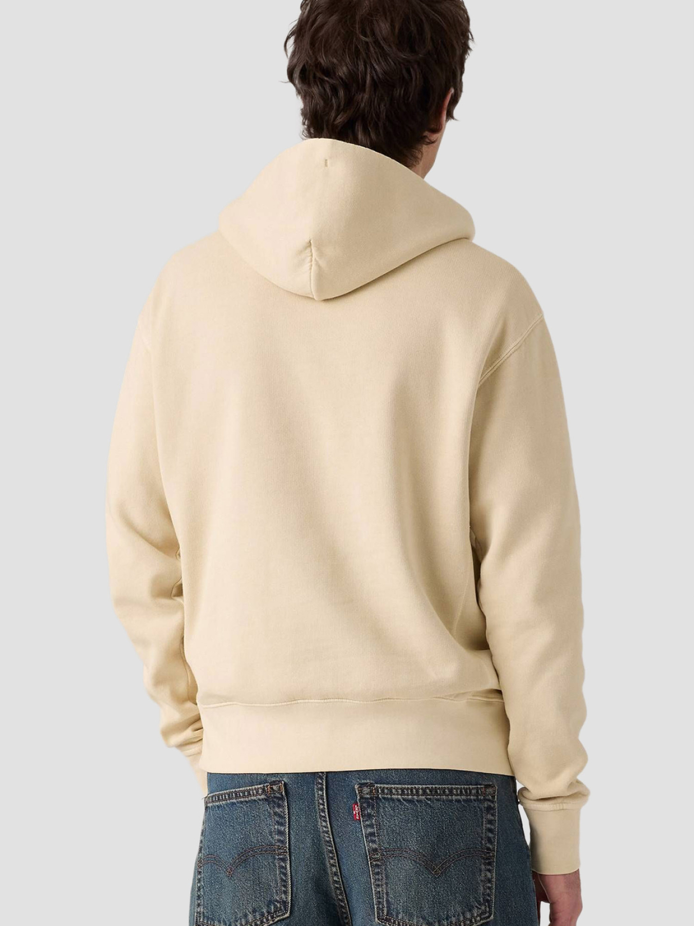 Мужское бежевое худи LEVIS модель A8435;0034 Фото