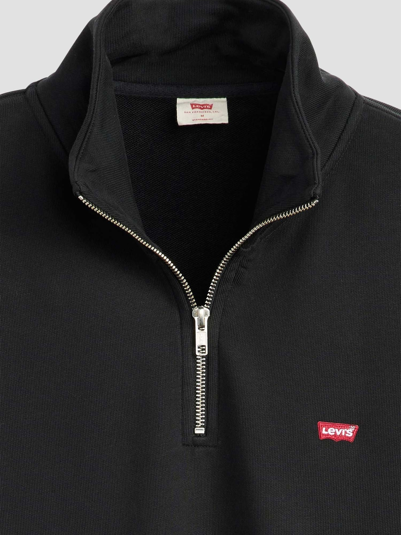 Чоловіча чорна спортивна кофта LEVIS модель A8606;0000 Фото