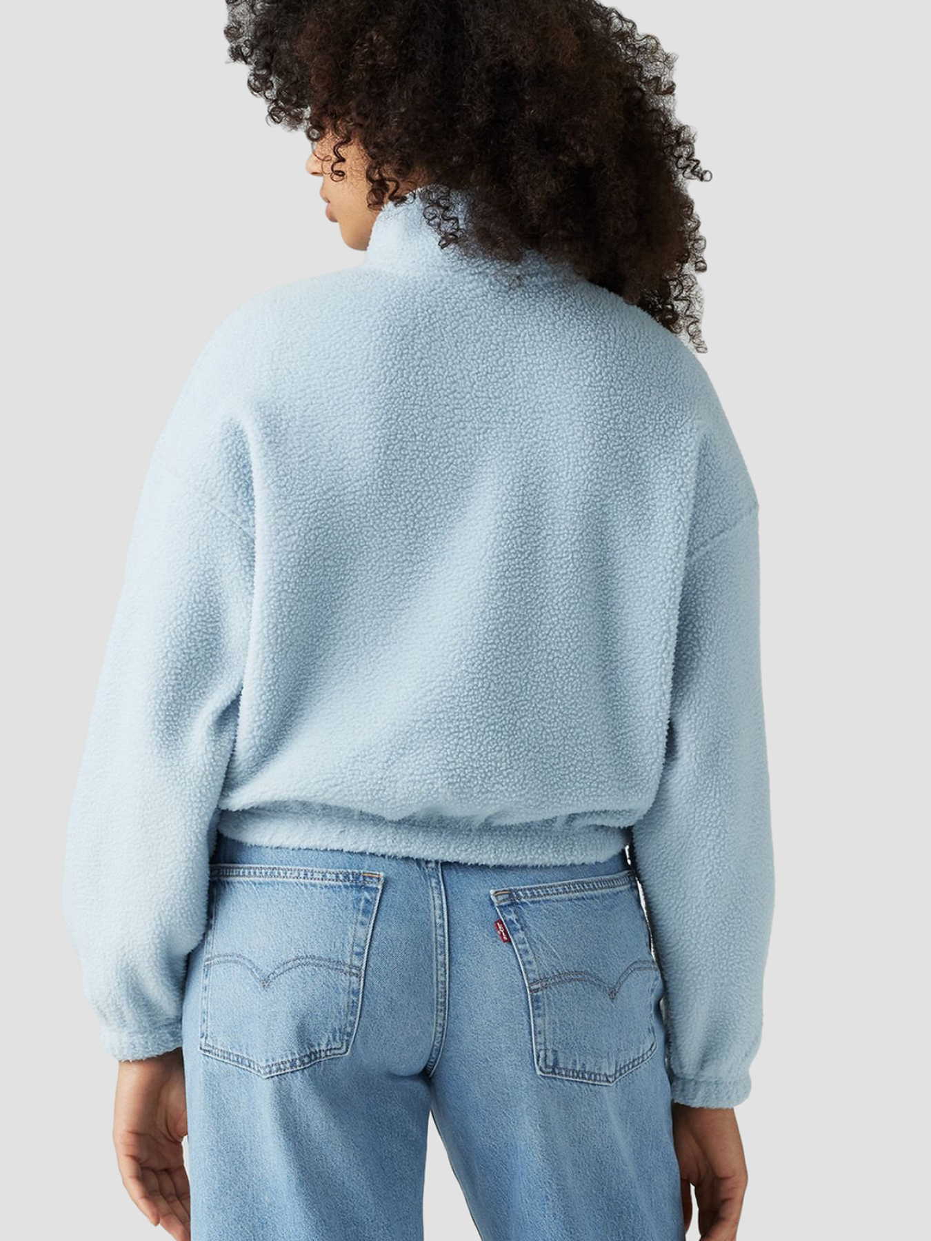 Жіноча блакитна спортивна кофта LEVIS модель A8792;0001 Фото