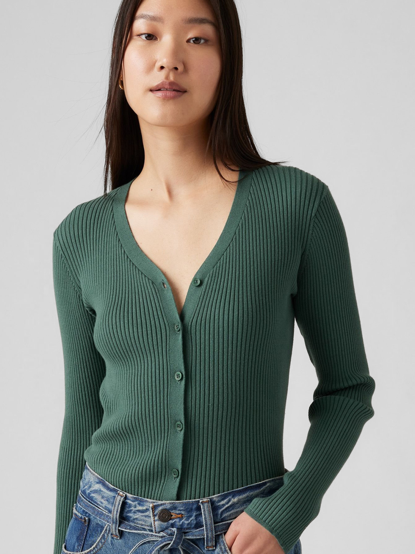 Жіночий зелений кардиган LEVIS модель A8895;0002 Фото