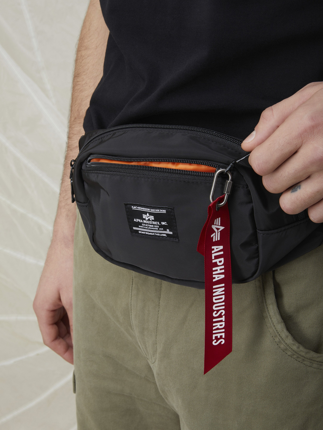 Поясная сумка Alpha Industries Crew Waist модель UAC53002C1_001 Фото