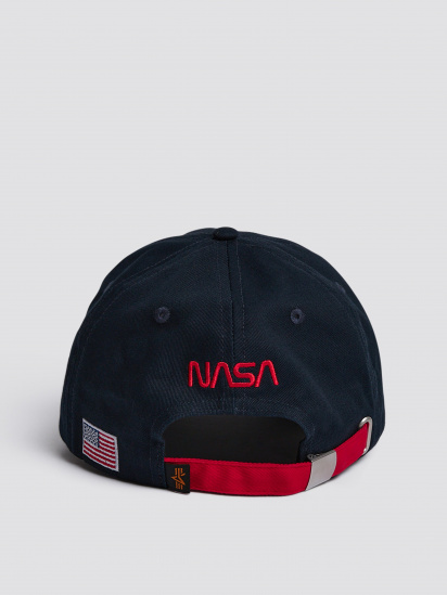 Кепка Alpha Industries Nasa Worm Logo модель UAN53000C1_410 — фото - INTERTOP