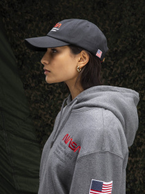 Кепка Alpha Industries Nasa Worm Logo модель UAN53000C1_001 Фото