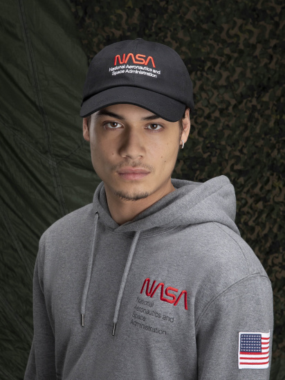 Кепка Alpha Industries Nasa Worm Logo модель UAN53000C1_001 — фото - INTERTOP