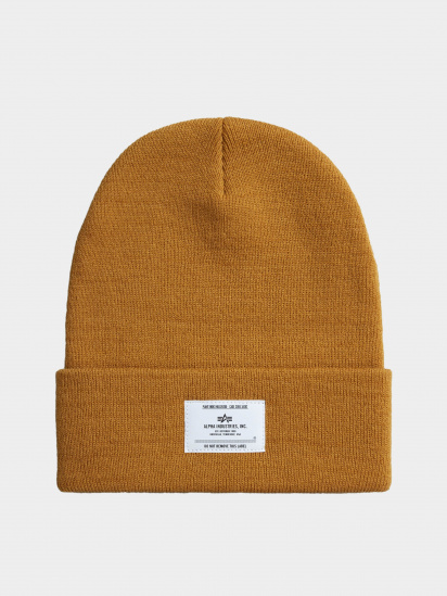 Шапка Alpha Industries Essential Beanie модель UHE51500C1_219 — фото - INTERTOP