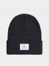 Темно-сірий - Шапка Alpha Industries Essential Beanie