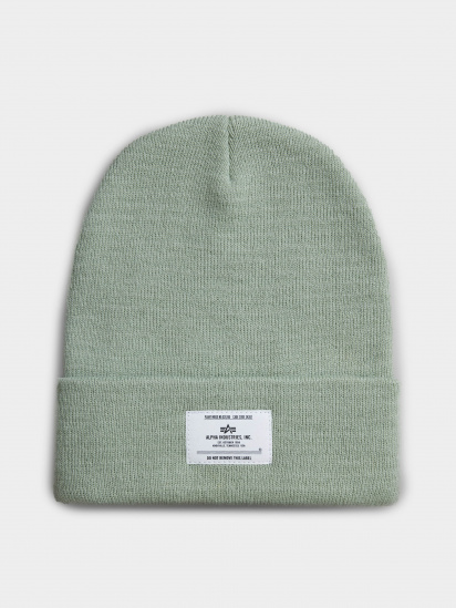 Шапка Alpha Industries Essential Beanie модель UHE51500C1_455 — фото - INTERTOP