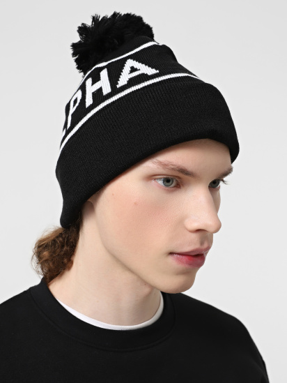 Шапка Alpha Industries Essential Pom Beanie модель UHE52500C1_001 — фото 3 - INTERTOP