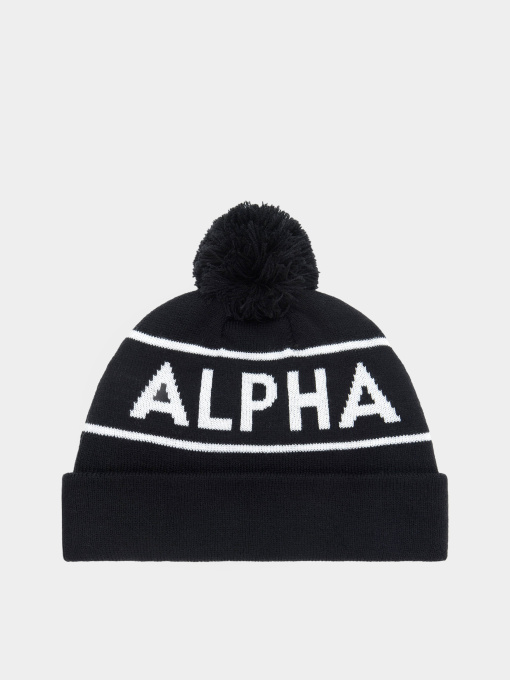 Шапка Alpha Industries Essential Pom Beanie модель UHE52500C1_001 Фото