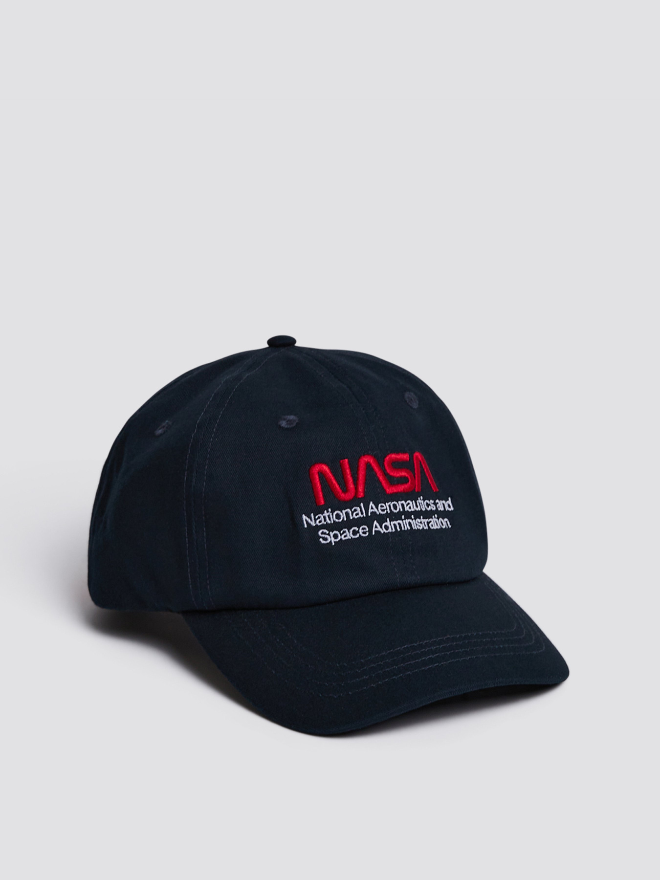 Кепка Alpha Industries Nasa Worm Logo модель UAN53000C1_410 Фото