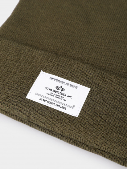 Шапка Alpha Industries Essential Beanie модель UHE51500C1_303 — фото 3 - INTERTOP