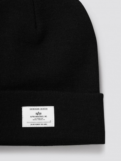 Шапка Alpha Industries Essential Beanie модель UHE51500C1_001 — фото - INTERTOP