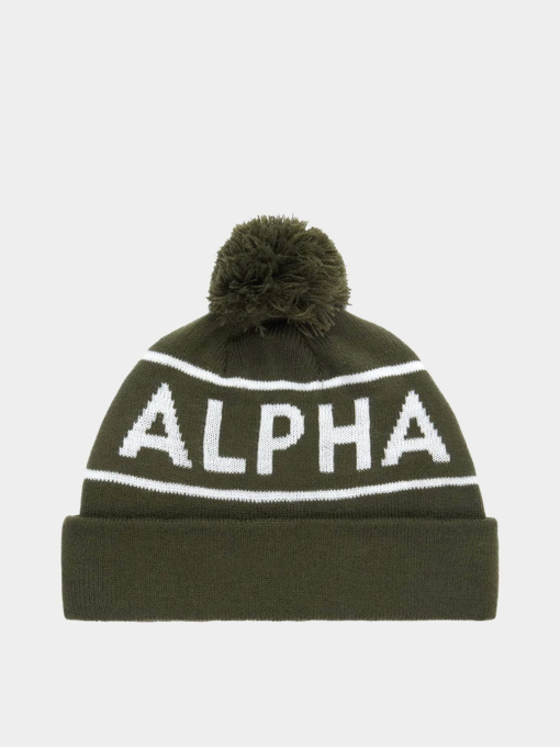 Шапка Alpha Industries Essential Pom Beanie модель UHE52500C1_303 Фото