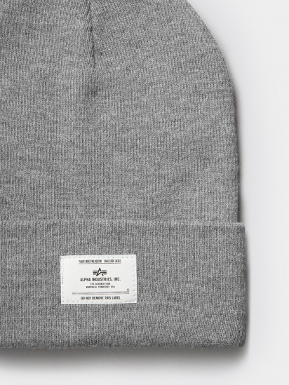 Шапка Alpha Industries Essential Beanie модель UHE51500C1_063 — фото - INTERTOP