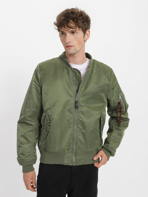 Куртки и дубленки Alpha Industries MA-1 NATUS модель MJM47506C1_326 Фото