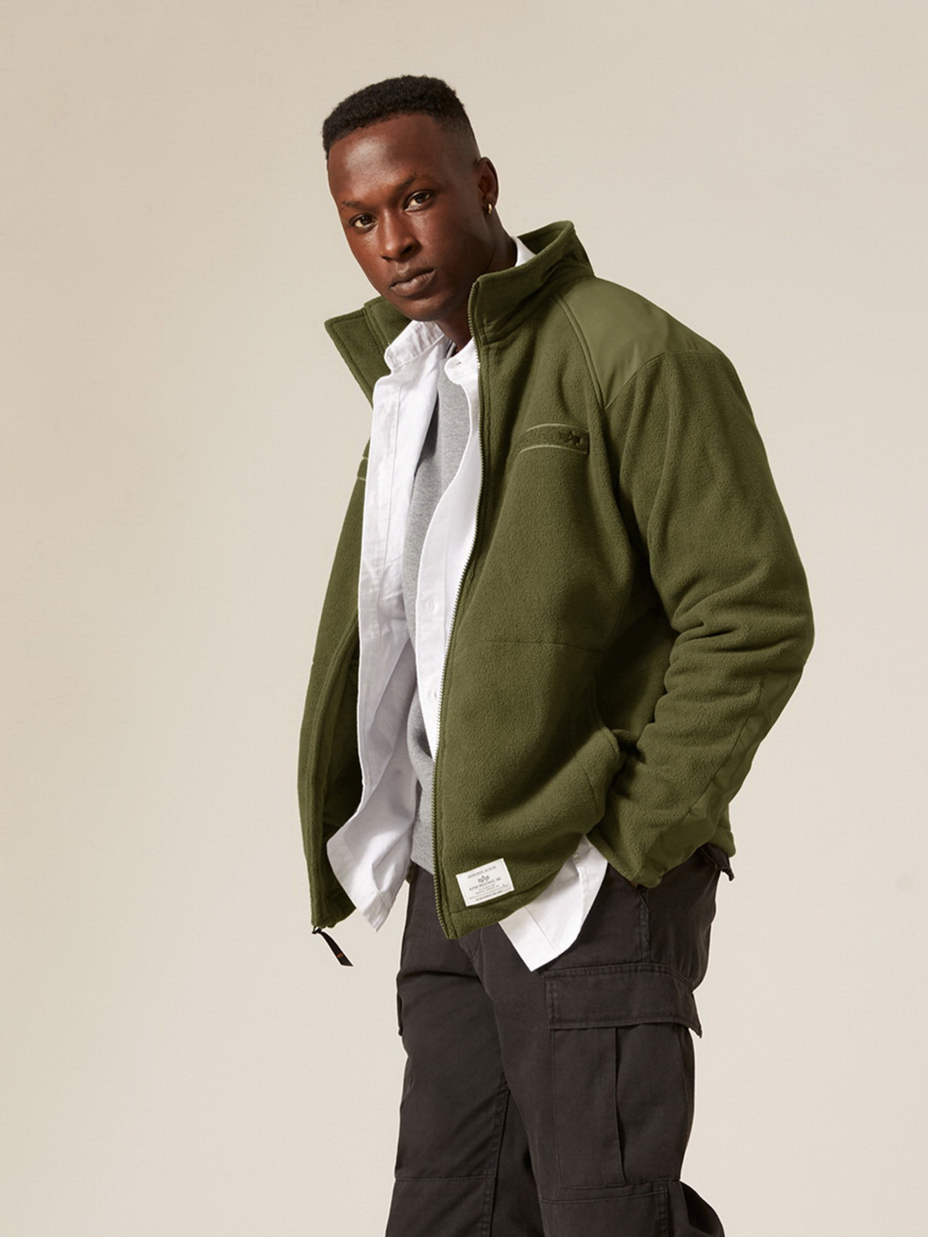 Кофта Alpha Industries FULL ZIP FLEECE модель UJF51500C1_301 Фото