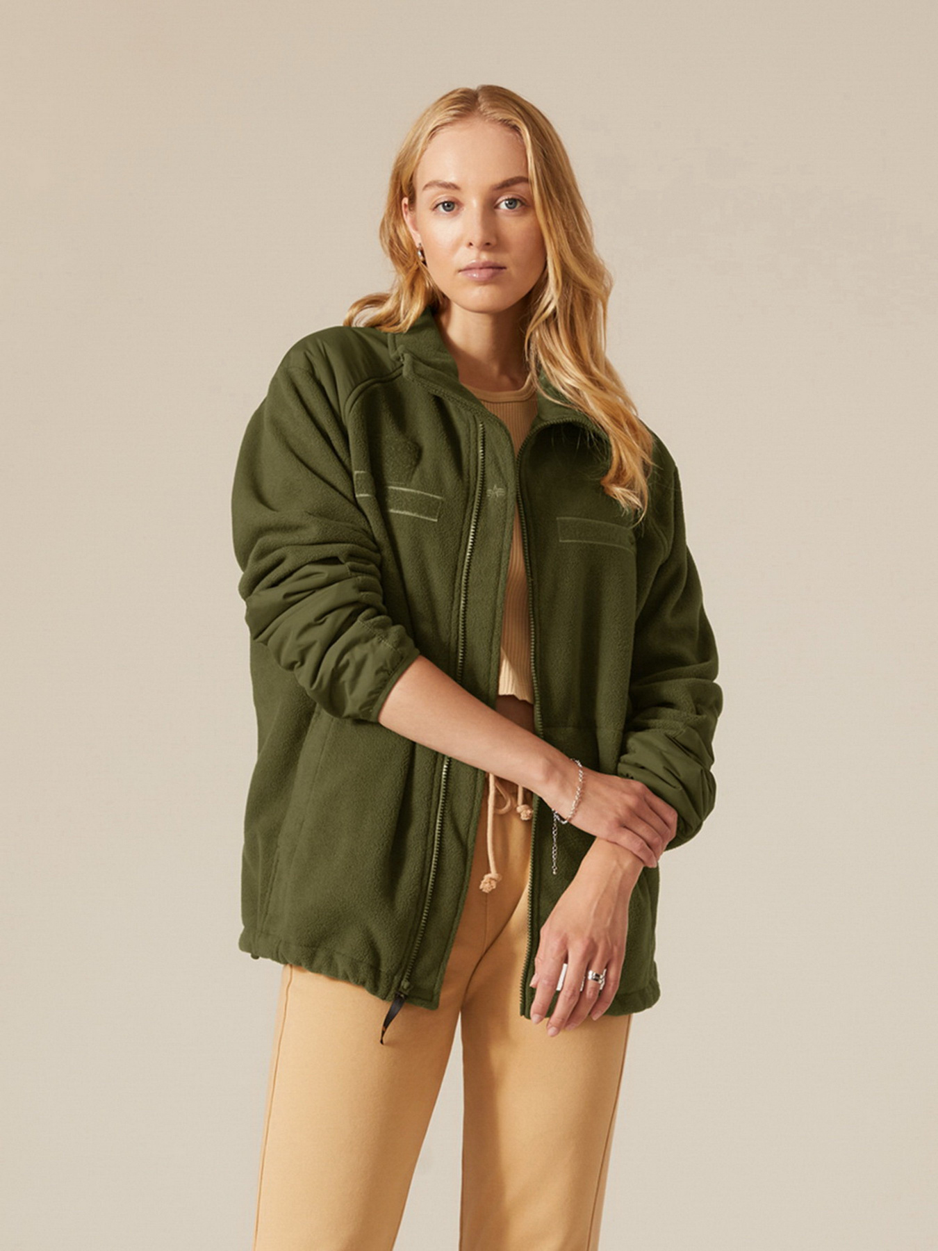 Кофта Alpha Industries FULL ZIP FLEECE модель UJF51500C1_301 Фото