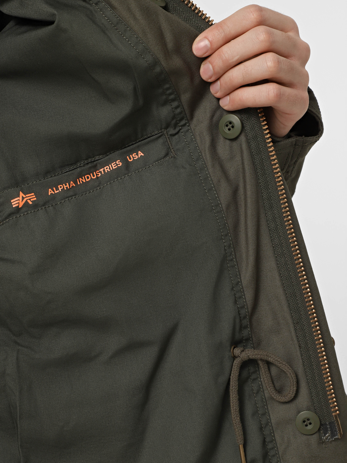 Демисезонная куртка Alpha Industries M-65 HERITAGE модель MJM24000C1_303 Фото