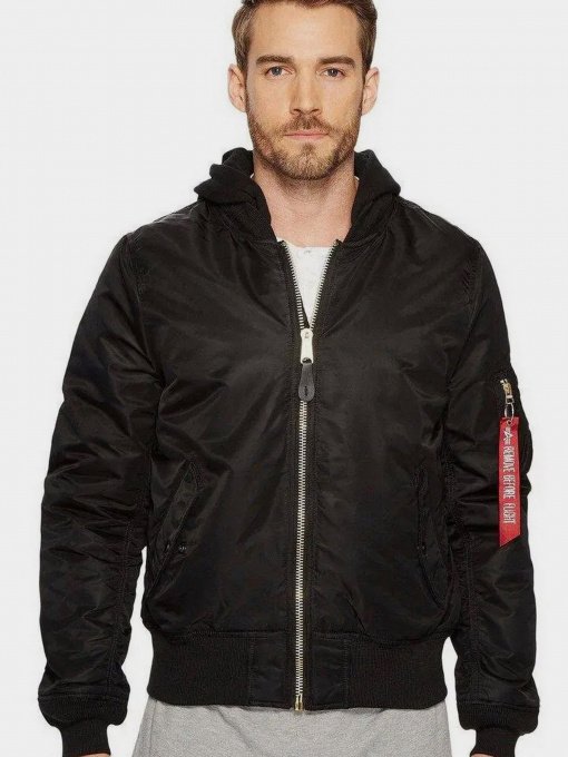 Бомбер Alpha Industries MA-1 NATUS модель MJM47506C1_012 Фото