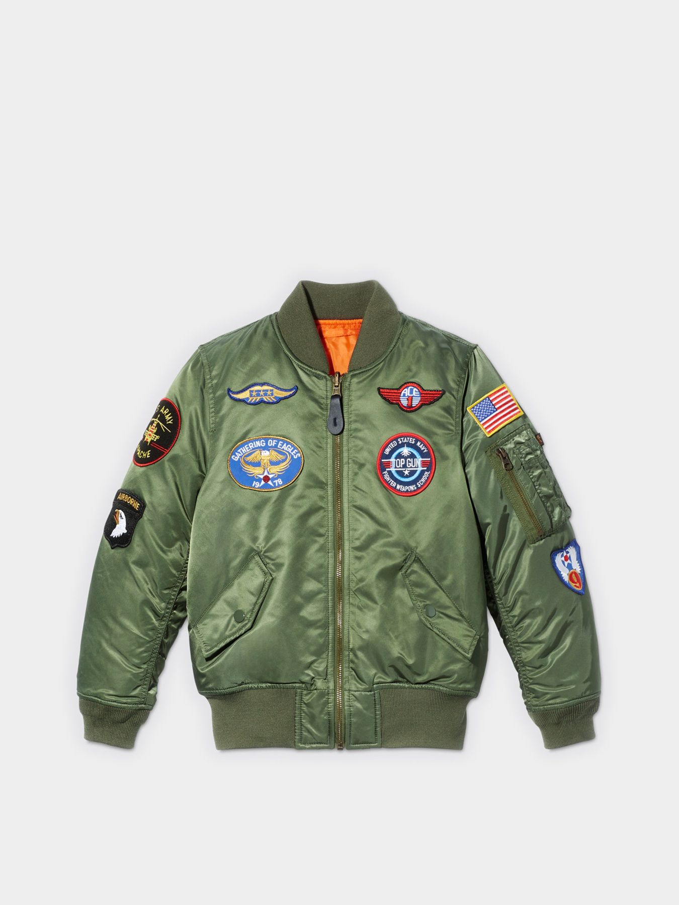 Бомбер Alpha Industries NASA MA-1 модель YJM21001C1_310 Фото