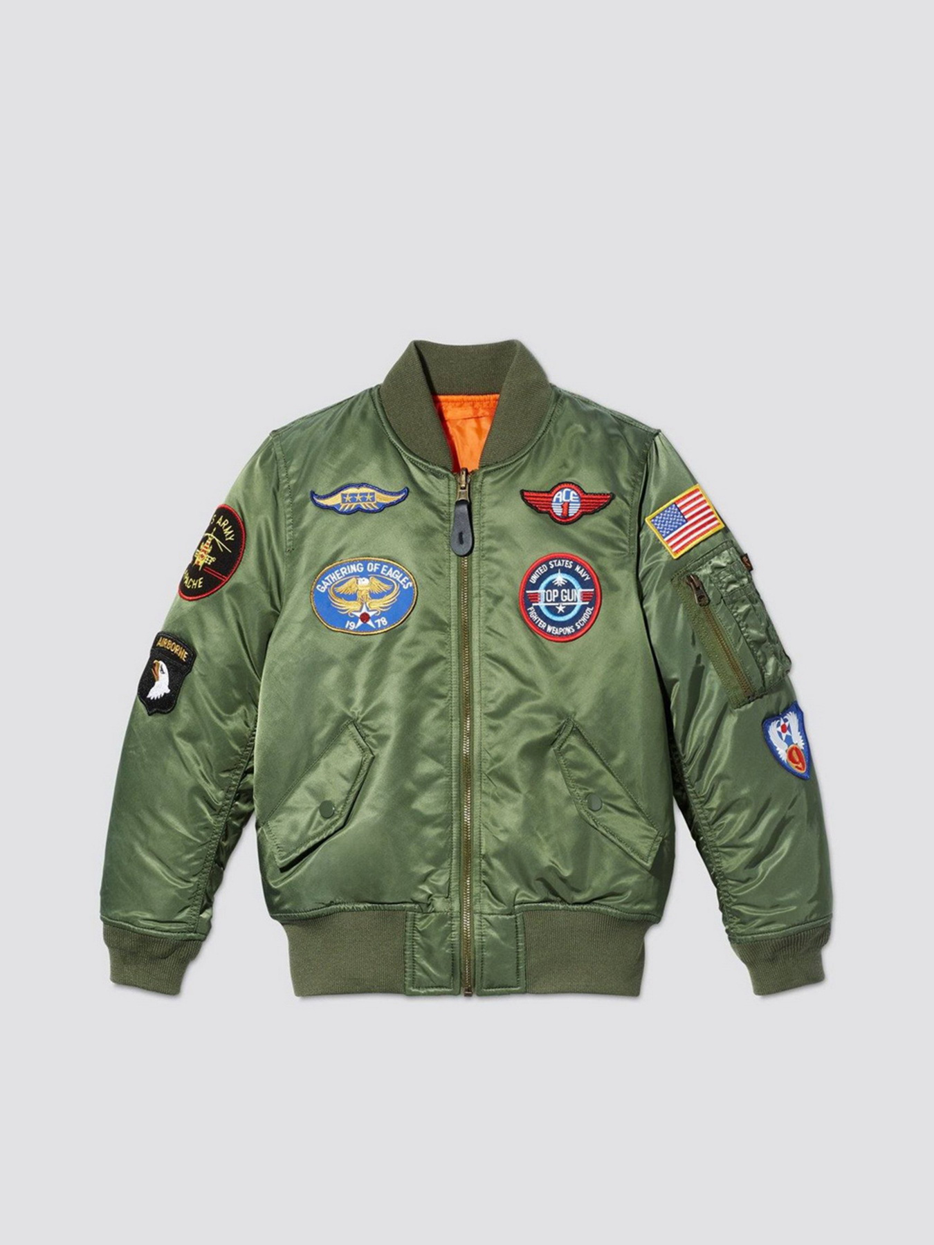 Бомбер Alpha Industries NASA MA-1 модель YJM21001C1_310 Фото